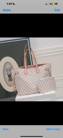 White Lv Neverfull