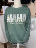 Mama sweatshirt round stitch