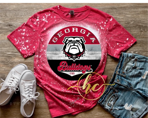 Georgia bulldogs tee