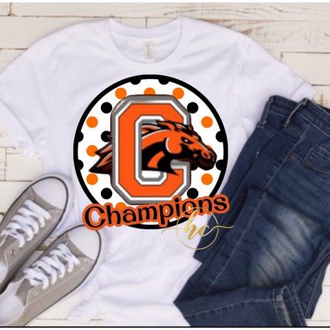 Cascade Champions tee